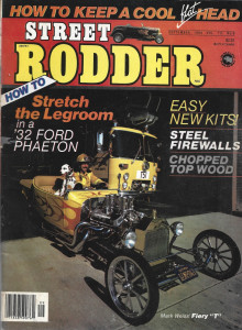 STREET RODDER 1984 SEPT - COOL YOUR FLATHEAD, CHOPPED TO WOOD, '32 FORD PHAETON